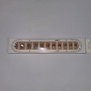 Press-On Nails - Silver and Gold